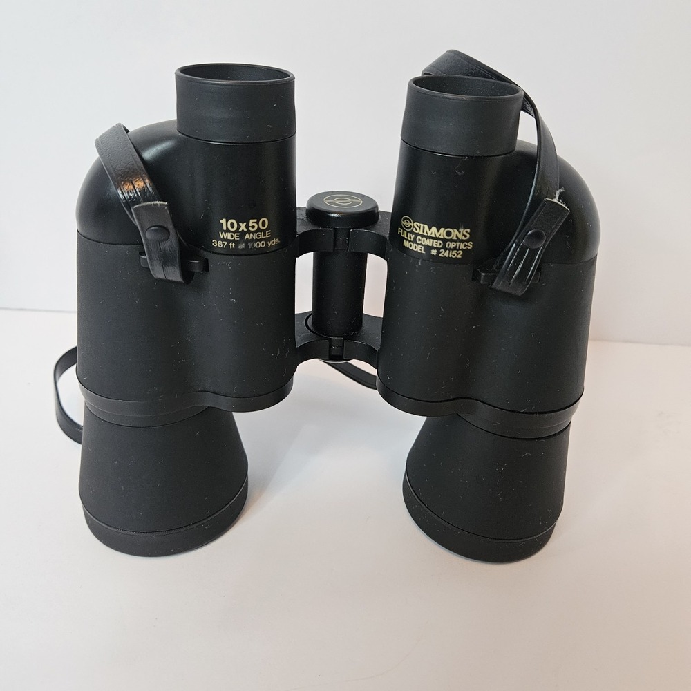 VTG Simmons Field Glasses #24152 Binoculars 10x50 Wide Angle 367ft @1000yds